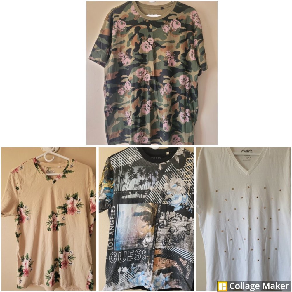 2 Guess T Shirts BUNDLE (Also Sold Separately)